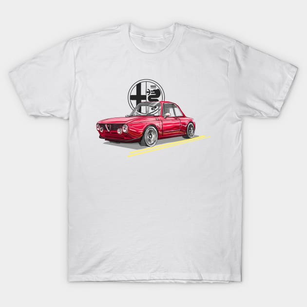 classic Alfa Romeo T-Shirt by Mko_Shekhyan